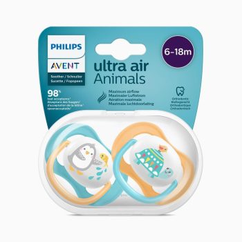 Philips Avent Ultra Air Animals 2li Emzik 6-18 Ay - Unisex