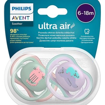 Philips Avent SCF085/18 Ultra Air Emzik 6-18 Ay 2li Kız