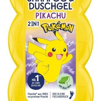 Bübchen Çocuk Şampuan&Duş Jeli 2 in 1 Pokemon Pikachu 230 ml