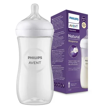 Philips Avent Natural Response PP Biberon 3 Ay+ 330ml SCY906/01