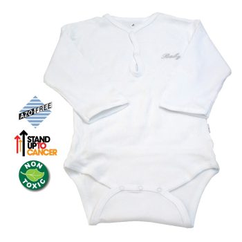 Sema Baby Uzun Kol Kaşkorse Badi (Body) - Beyaz 0-6 Ay