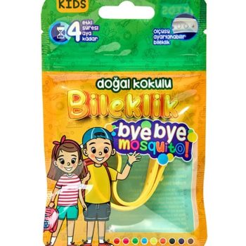 Bye Bye Mosquito Doğal Kokulu Çocuk Sinek Kovucu Bileklik