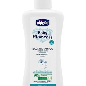Chicco Baby Moments Doğal Saç ve Vücut Şampuan 200 ml