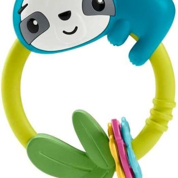 Fisher Price Eğlenceli Dostlar Çıngıraklı Dişlik - Makaralı Tembel Hayvan HJW11-HKD70