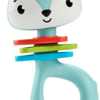 Fisher Price Eğlenceli Dostlar Çıngıraklı Dişlik - Tırtıklı Ceylan HJW11-HKD68