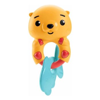 Fisher Price Eğlenceli Dostlar Çıngıraklı Dişlik - Su Samuru HJW11-HKD69